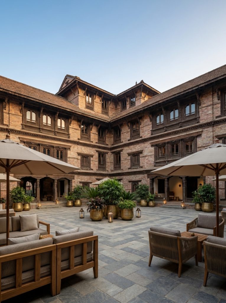 boutique hotel kathmandu courtyard 202606191221