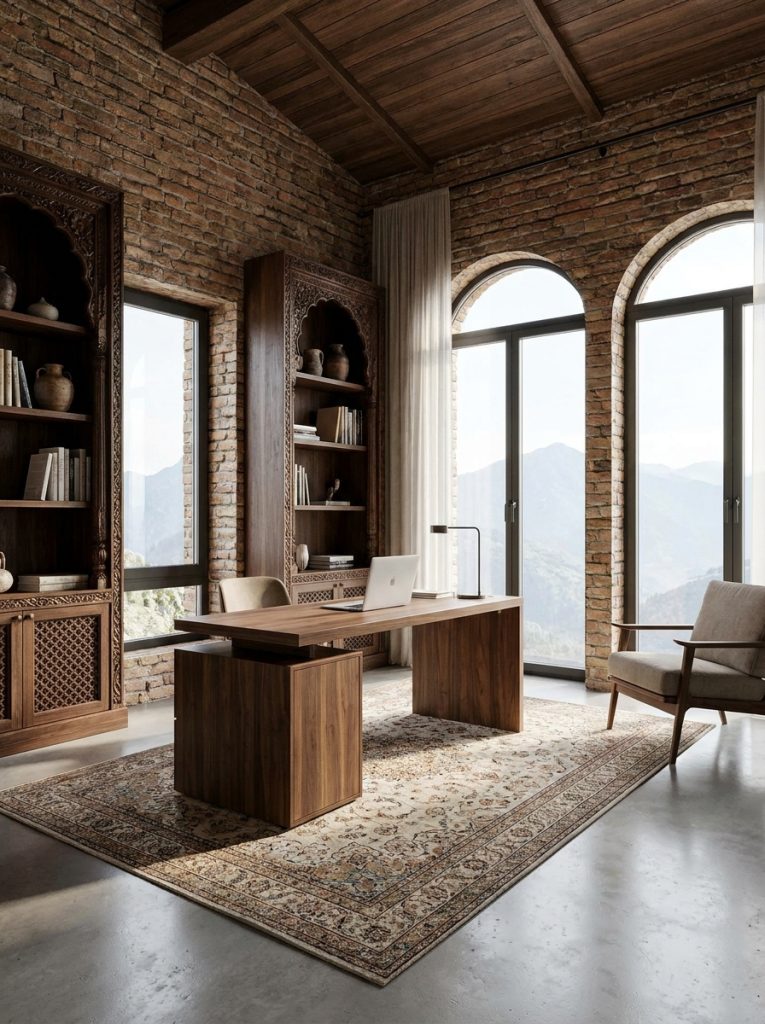home office inspired nepali arch… 202606221025