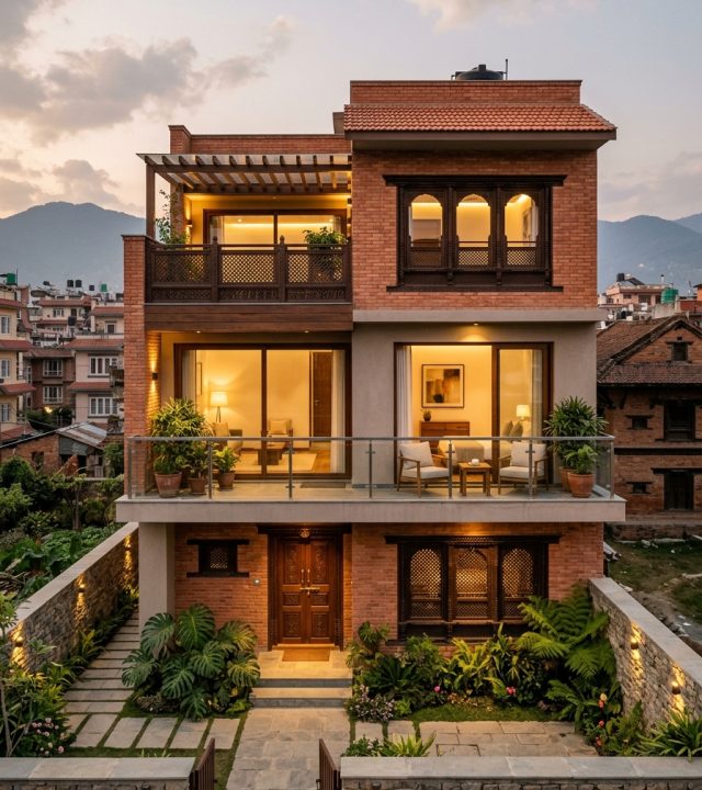 modern residence with nepali her… 202605171033